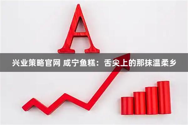 兴业策略官网 咸宁鱼糕:舌尖上的那抹温柔乡